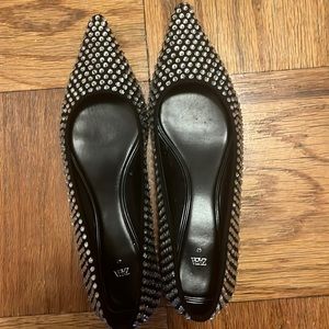 Zara Rhinestone Flats